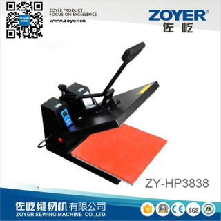 ZY-HP3838 Machine de presse à chaleur manuelle Zoyer Machine de couture industrielle