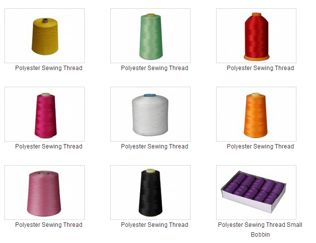 Fil à coudre de couture de 40/3 zoyer à 100% filtre de couture de polyester (40/3)