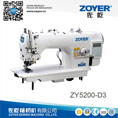 ZY5200-D3 Zoyer Direct Drive Direct Auto Tondeuse haute vitesse Lockstitch Machine à coudre industrielle avec coupe latérale