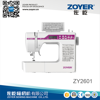 Machine à coudre domestique multifonctionnelle ZY-2601 ZOYER