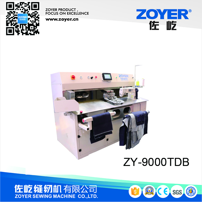 Machine à coudre de poche à fixation CNC automatique ZY9000TDB